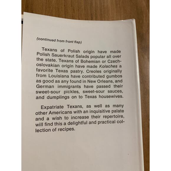 The Wide Wide World of Texas Cooking Morton G Clark Vtg 1970 Farmhouse Hardcover - Picture 10 of 11